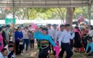 Thị trấn Sao Vàng tham gia phục vụ lễ hội Lê Hoàn 