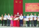 THỊ TRẤN SAO VÀNG: HỘI NGHỊ SƠ KẾT 02 NĂM THỰC HIỆN KẾT LUẬN SỐ 01-KL/TW CỦA BỘ CHÍNH TRỊ VỀ “ĐẨY MẠNH HỌC TẬP VÀ LÀM THEO TƯ TƯỞNG, ĐẠO ĐỨC, PHONG CÁCH HỒ CHÍ MINH"