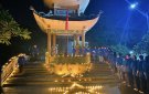 Đoàn thanh niên thị trấn Sao Vàng tổ chức lễ thắp nến tri ân tưởng niệm các anh hùng liệt sĩ nhân kỷ niệm 76 năm ngày thương binh liệt sĩ