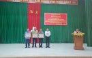 Đảng bộ thị trấn Sao Vàng tổ chức trao huy hiệu đảng cho đảng viên đợt 02/9/2023