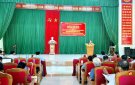 Đảng bộ thị trấn Sao Vàng: Hội nghị sơ kết  6 tháng đầu năm, triển khai nhiệm vụ trọng tâm 6 tháng cuối năm 2024