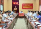 Hội nghị trực tuyến toàn tỉnh nghiên cứu, học tập, quán triệt, triển khai thực hiện các nghị quyết, chỉ thị, kết luận, quy định của Bộ Chính trị, Ban Bí thư Trung ương Đảng khóa XIII và của Tỉnh ủy