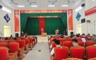 Ban chỉ đạo XD Đô thị văn minh: Hội nghị đánh giá tình hình, kết quả thực hiện các tiêu chí xây dựng Đô thị văm minh, nhiệm vụ trọng tâm thời gian tớinh
