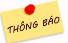 Thông báo của BCĐ XD Đô thị văn minh về việc bổ sung thiết chế văn hóa - khu thể thao khu phố 3