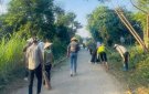 THỊ TRẤN SAO VÀNG: THU HÚT ĐÔNG ĐẢO NHÂN DÂN THAM GIA TỔNG DỌN VỆ SINH MÔI TRƯỜNG