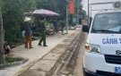 Thị trấn Sao Vàng thực hiện tốt công tác lập lại trật tự hành lang an toàn giao thông.