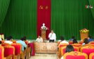 HỘI NGHỊ GIAO BAN TIẾN ĐỘ THỰC HIỆN CAO ĐIỂM 45 NGÀY, ĐÊM GPMB DỰ ÁN "KHAI THÁC HẠ TẦNG KHU CÔNG NGHIỆP LAM SƠN - SAO VÀNG" (GIAI ĐOẠN 2, 3)