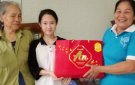 CHI HỘI PHỤ NỮ KHU PHỐ XUÂN TÂM THĂM, TẶNG QUÀ CHO CÁC CHÁU MỒ CÔI, CÁC CHÁU CÓ HOÀN CẢNH KHÓ KHĂN NHÂN NGÀY 01/6