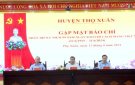 HUYỆN THỌ XUÂN GẶP MẶT ĐẠI DIỆN CÁC CƠ QUAN, PHÓNG VIÊN BÁO CHÍ NHÂN DỊP KỶ NIỆM 99 NĂM NGÀY BÁO CHÍ CÁCH MẠNG VIỆT NAM ( 21/6/1925-21/6/2024)