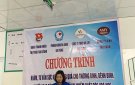  Đoàn thanh niên TT Sao Vàng phối hợp  tổ chức chương trình khám, tư vấn sức khỏe và tặng quà cho  thương  bệnh binh, người tham gia kháng chiến nhiễm CĐHH và thân nhân liệt sĩ