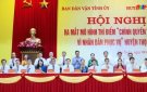 Huyện Thọ Xuân: Hội nghị ra mắt mô hình thí điểm Chính quyền thân thiện, vì Nhân dân phục vụ"