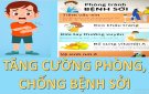 Công văn số 7227/BYT-DP về việc tăng cường công tác phòng, chống bệnh sởi
