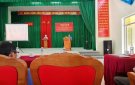 HỘI NGHỊ TUYÊN TRUYỀN, PHỔ BIẾN KIẾN THỨC, KỸ NĂNG PCCC VÀ CHCN TRÊN ĐỊA BÀN THỊ TRẤN SAO VÀNG