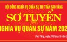 Danh sách thanh niên tham gia khám Sơ tuyển nghĩa vụ quân sự năm 2024