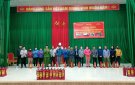 Chương trình tặng bình chữa cháy cho hộ nghèo, hộ cận nghèo có hoàn cảnh khó khăn trên địa bàn thị trấn Sao Vàng