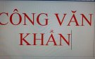 Công văn khẩn số 60 của UBND thị trấn Sao Vàng