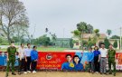 Đoàn TN thị trấn Sao Vàng với công trình Đường tranh bích họa