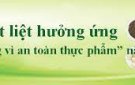 Thị trấn Sao vàng: triển khai tháng hành động vì An toàn thực phẩm năm 2022