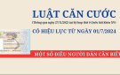 HỎI - ĐÁP LUẬT CĂN CƯỚC