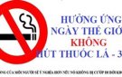 HƯỞNG ỨNG NGÀY THẾ GIỚI KHÔNG THUỐC LÁ 31/5, TUẦN LỄ QUỐC GIA KHÔNG THUỐC LÁ 25 - 31/5/2024   