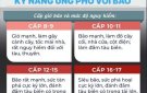 KHẨN CẤP: ỨNG PHÓ VỚI SIÊU BÃO YAGI