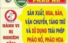 TUYÊN TRUYỀN PHÒNG, CHỐNG PHÁO, VŨ KHÍ, VẬT LIỆU NỔ, CÔNG CỤ HỖ TRỢ
