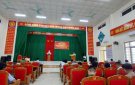 Thị trấn Sao Vàng: Hội nghị triển khai kế hoạch lấy ý kiến người dân về sự thảo Nghị quyết sửa đổi, bổ sung một số điều của Hiếp pháp năm 2013