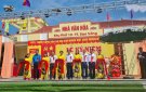 KHU PHỐ 10  THỊ TRẤN SAO VÀNG, TỔ CHỨC LỄ KỶ NIỆM 78 NĂM NGÀY QUỐC KHÁNH 2/9 VÀ CẮT BĂNG KHÁNH THÀNH NHÀ VĂN HOÁ KHU PHỐ
