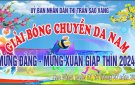 THÔNG BÁO THỜI GIAN TỔ CHỨC GIẢI BÓNG CHUYỀN DA NAM MỪNG ĐẢNG, MỪNG XUÂN GIÁP THÌN 2024