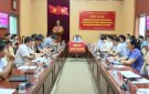 Hội nghị trực tuyến toàn tỉnh nghiên cứu, học tập, quán triệt, triển khai thực hiện các nghị quyết, chỉ thị, kết luận, quy định của Bộ Chính trị, Ban Bí thư Trung ương Đảng khóa XIII và của Tỉnh ủy
